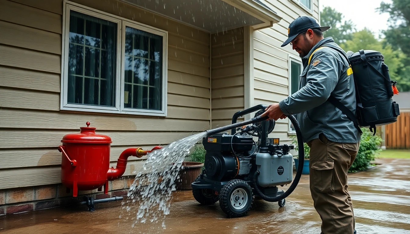 Rain Water Damage Restoration